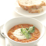 red lentil & preserved lemon soup